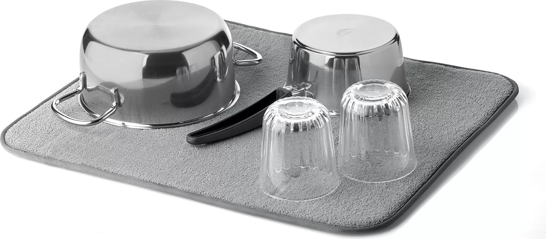 Eco-Kitchen Dishwashing mat grey
