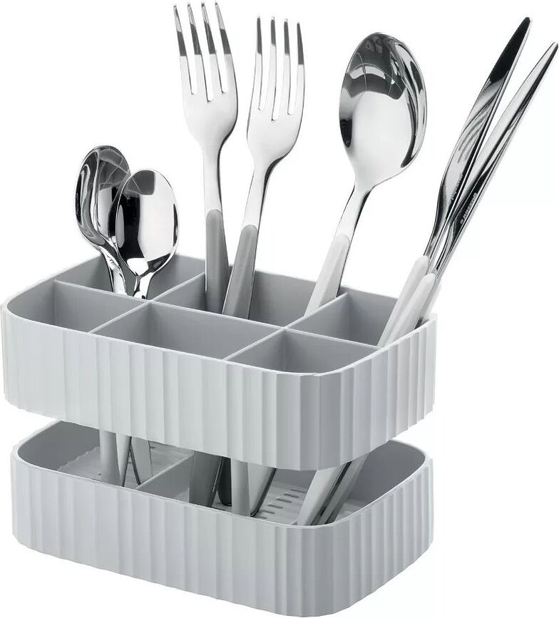 Eco-Kitchen Ocejalnik za pribor, siv