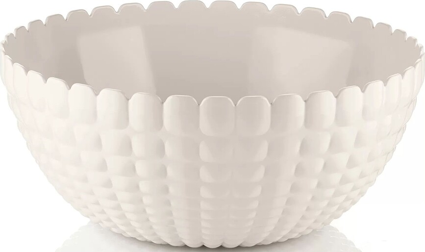 Ensaladera Tiffany XL, blanco lechoso