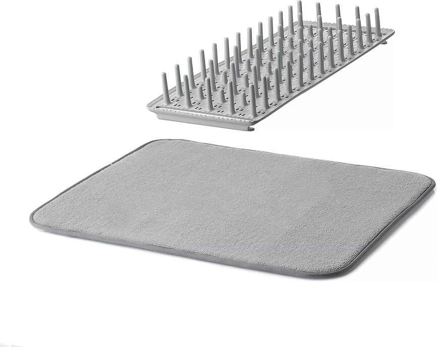 Escurridor de Platos Eco-Kitchen, gris