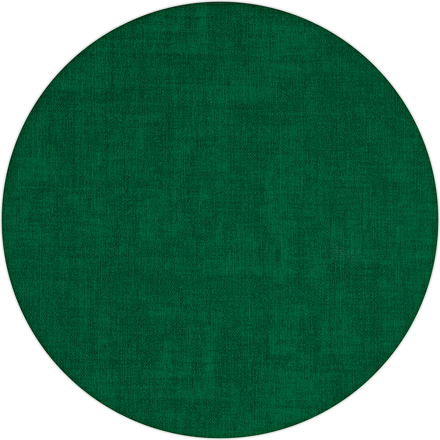 Fabric Set de Table réversible, 38 cm, vert émeraude