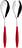 Feeling Salad Servers red 2 pcs
