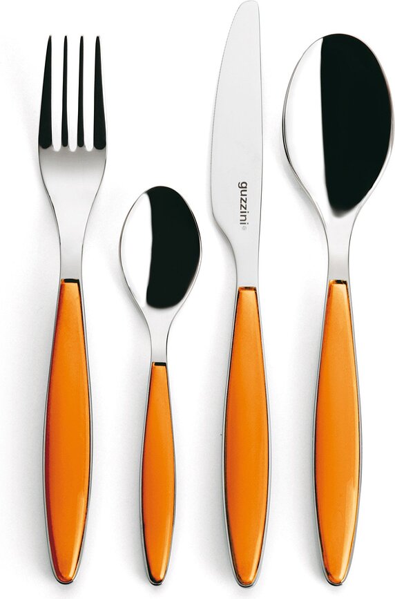 Feeling Service de couverts, orange, Service 24 pièces