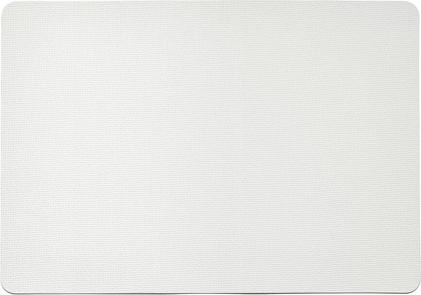 Fiber Set de Table réversible, blanc laiteux