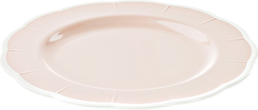 Flora Assiette Plate 28 cm, rose