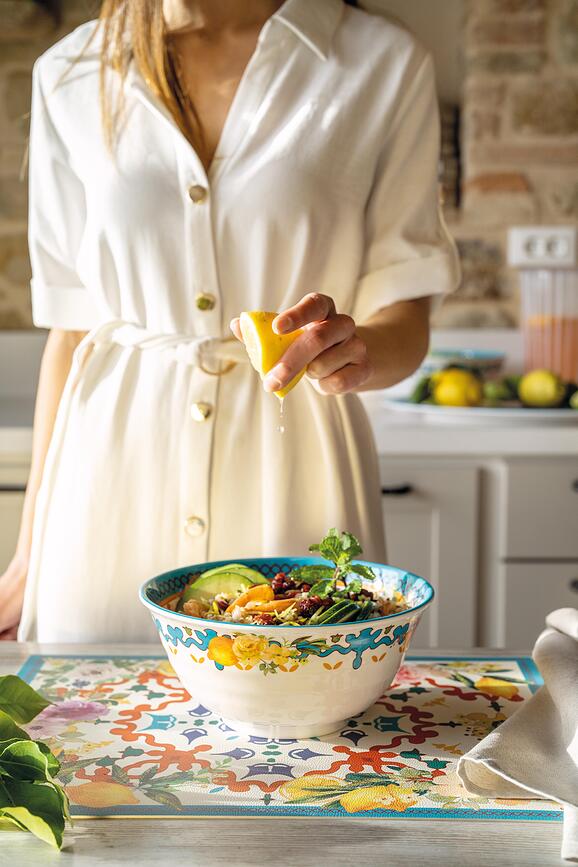 Flowers & Lemon Set de table 33 x 44 cm