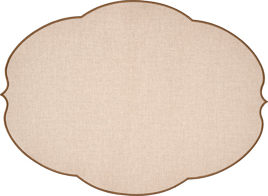 Flowers Set de table, beige