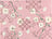 Fusion Placemat 33 x 44 cm with flowers pink