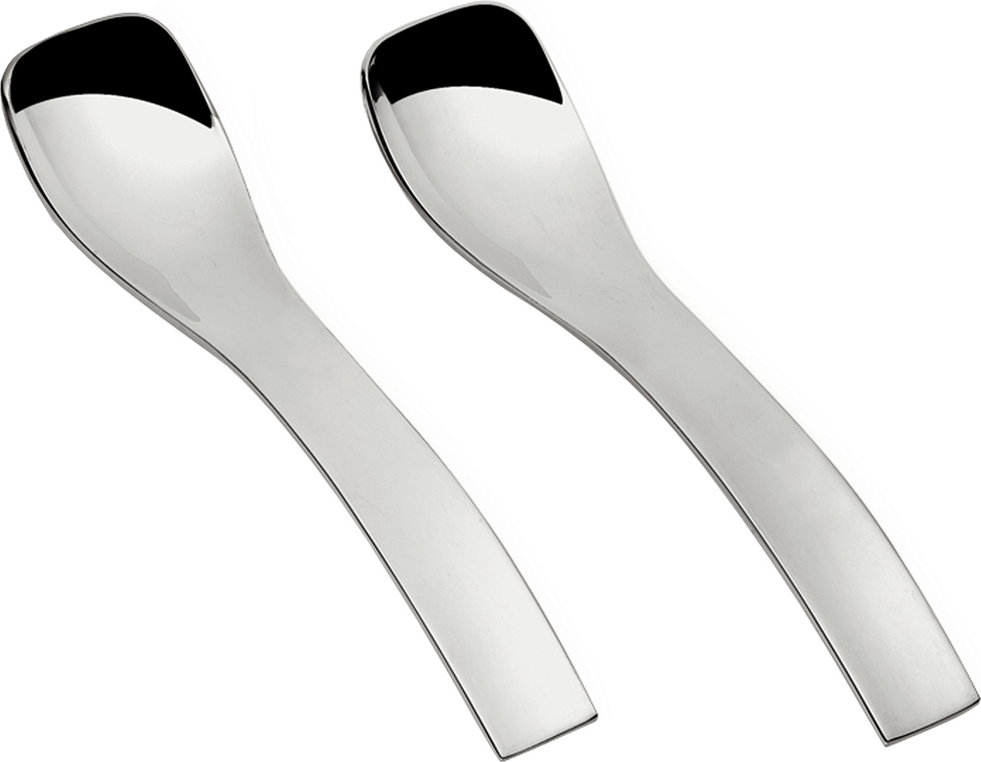 Gocce Löffel 10,5 cm aus rostfreiem Stahl 6 St.