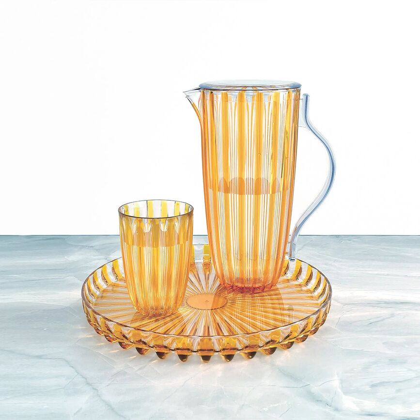 Jarra de material reciclado Dolcevita, 1,75 L, turquesa, con tapa