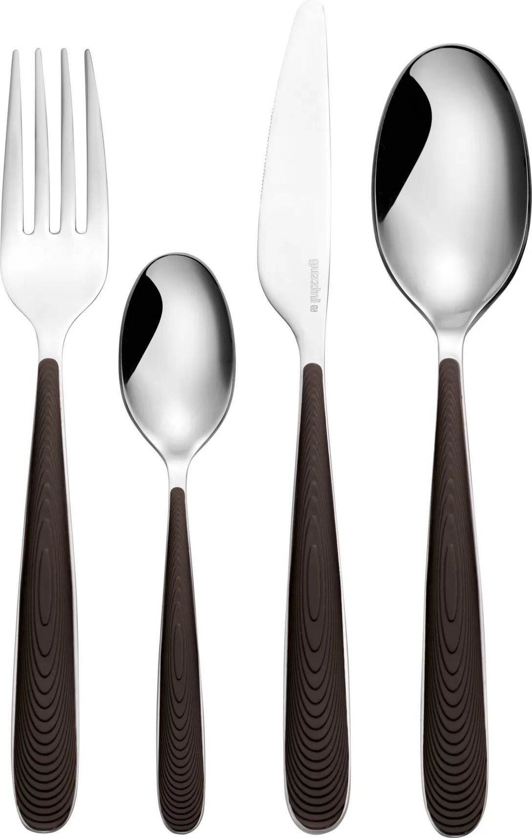 Just Besteck-Set dunkelbraun 24 El.