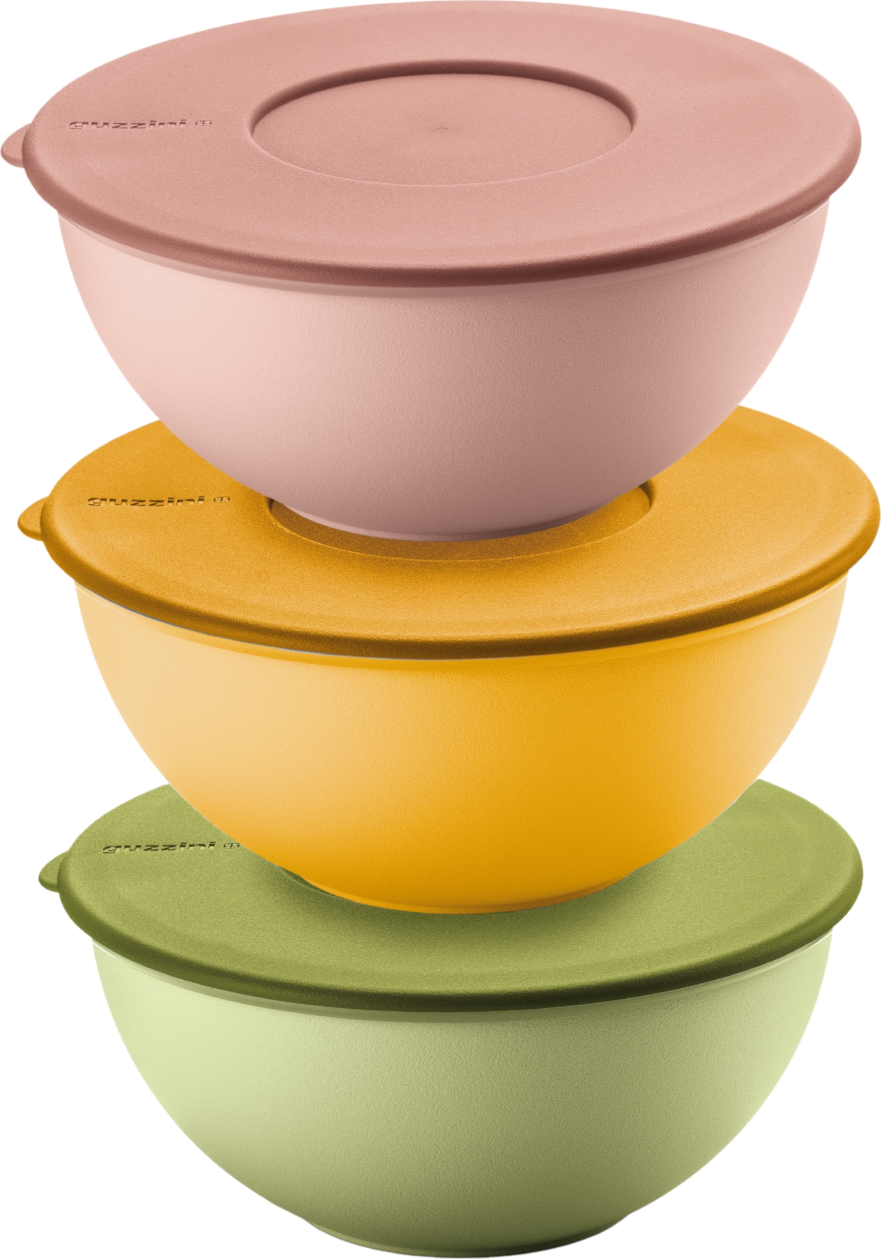 Kitchen Active Design Küchenbehälter 16 cm warme Farben 3 St.