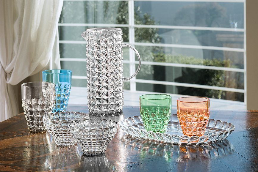 Κούπες Tiffany 510 ml πολύχρωμες, 6 τμχ