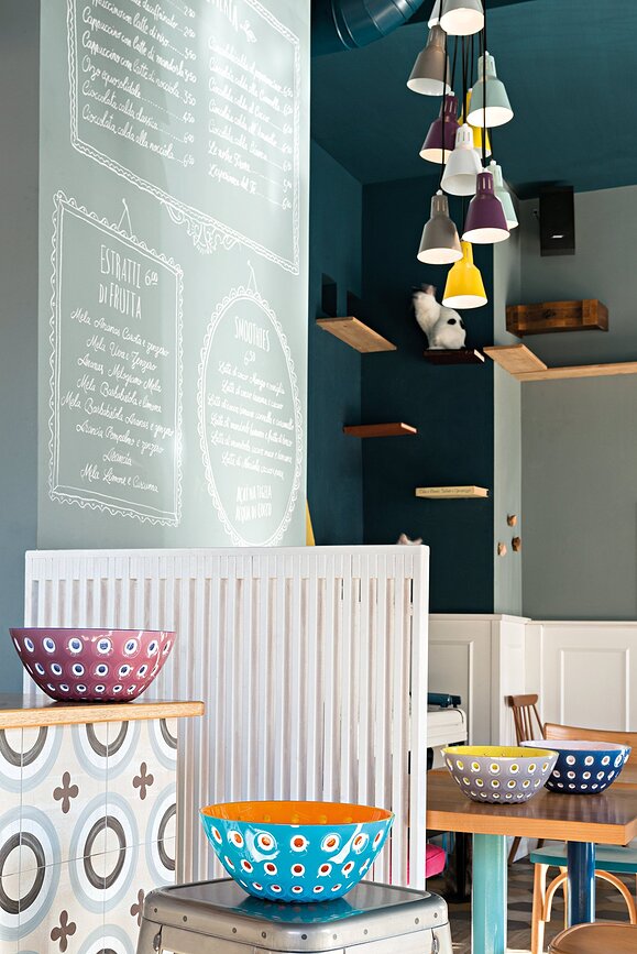 Le Murrine Μπολ, 25 cm, πορτοκαλοκόκκινο