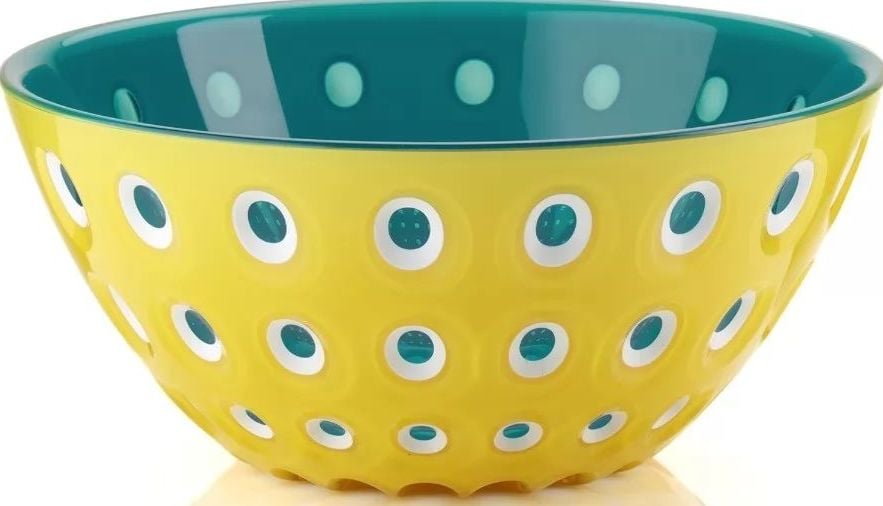 Le Murrine Schale 20 cm gelb-blau