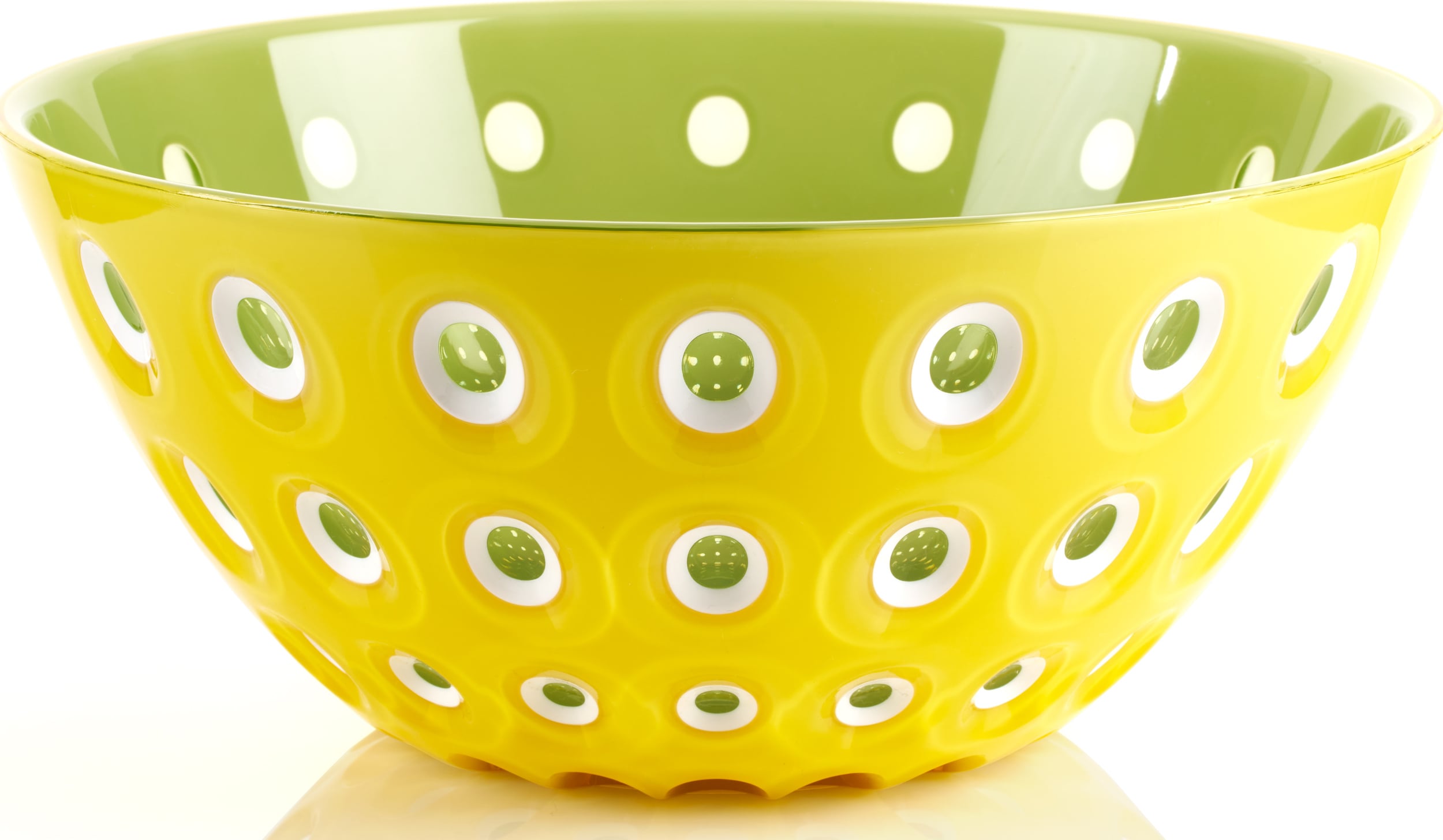 Le Murrine Schale 25 cm gelbgrün