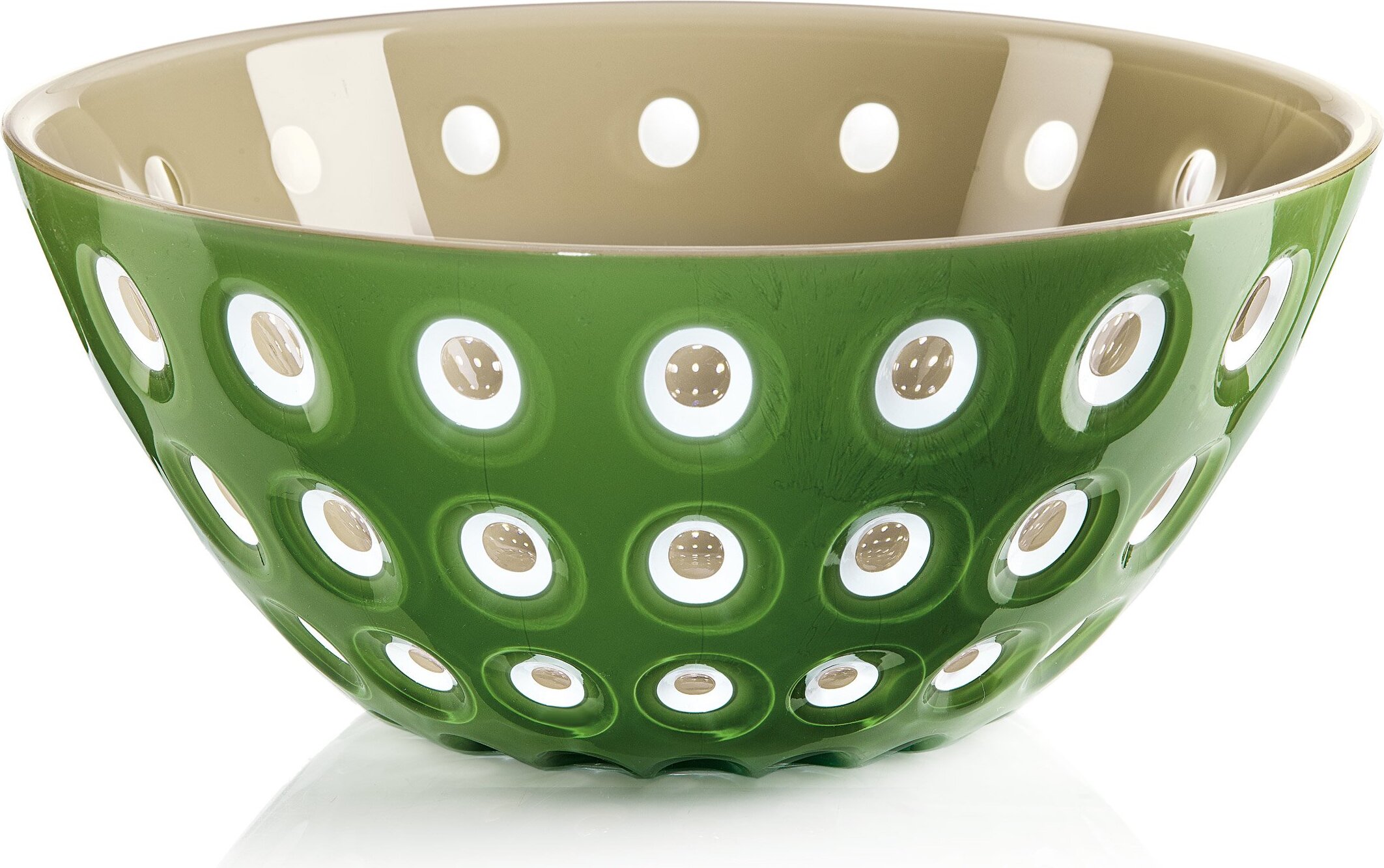 Le Murrine Schüssel 25 cm grün-beige