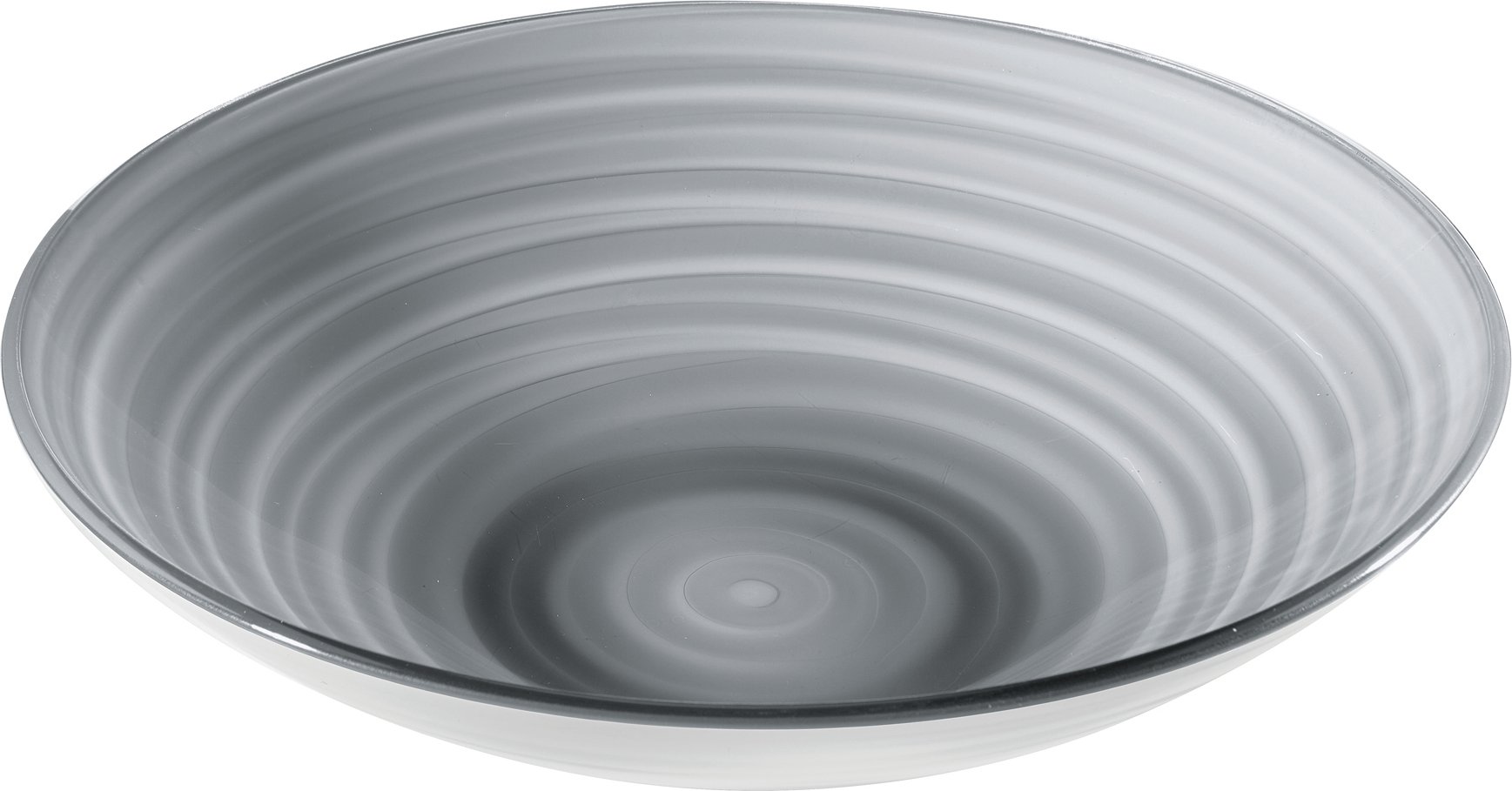 Misa na owoce Twist 37 cm szara