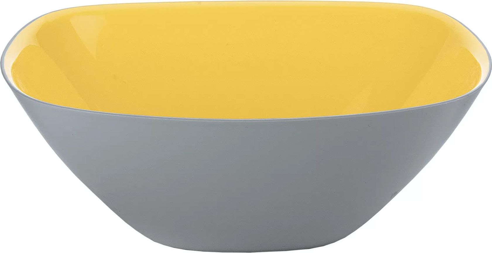 Misa Vintage 25 cm żółto-szara
