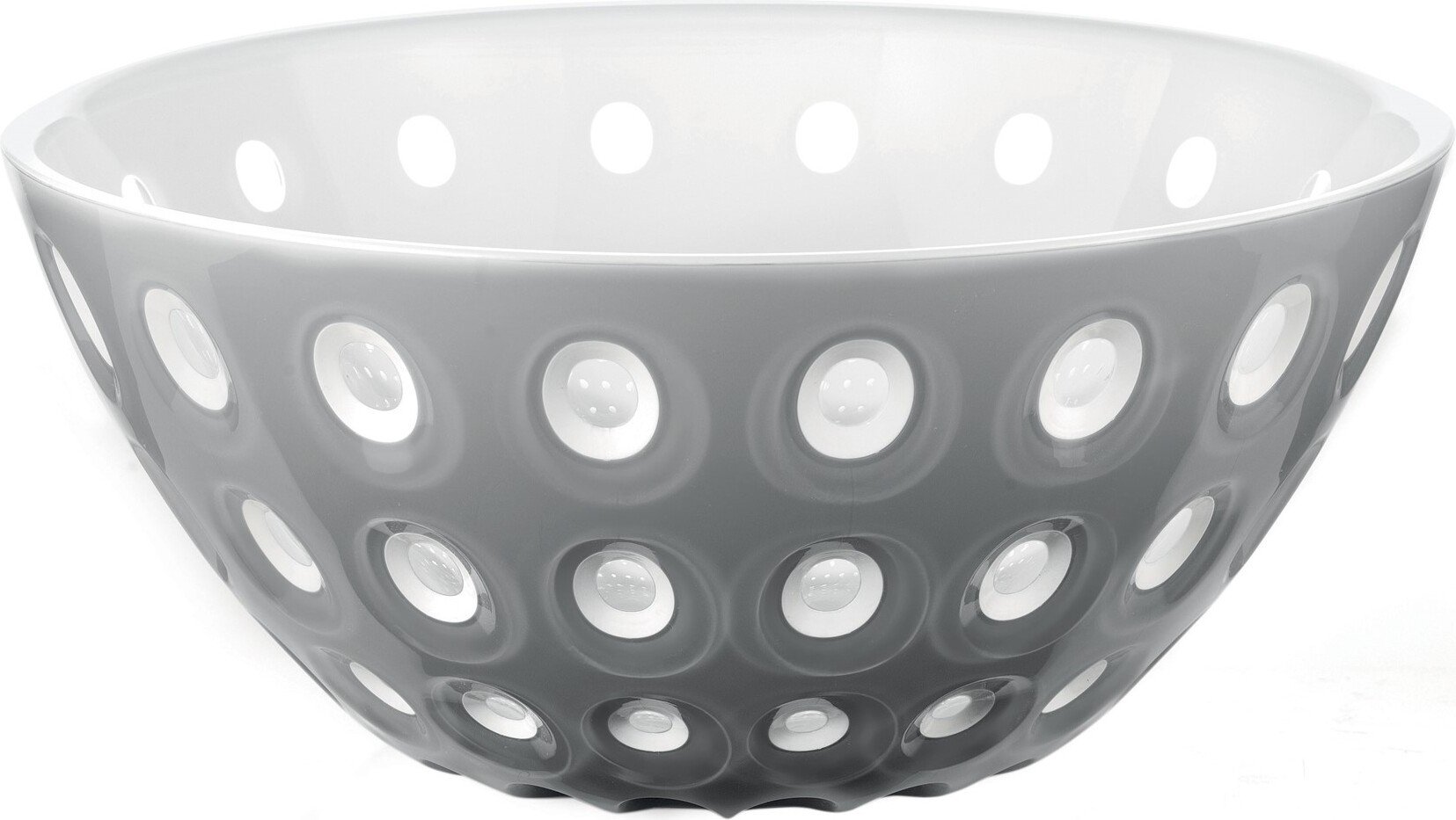 Miska Le Murrine 20 cm szaro-biała