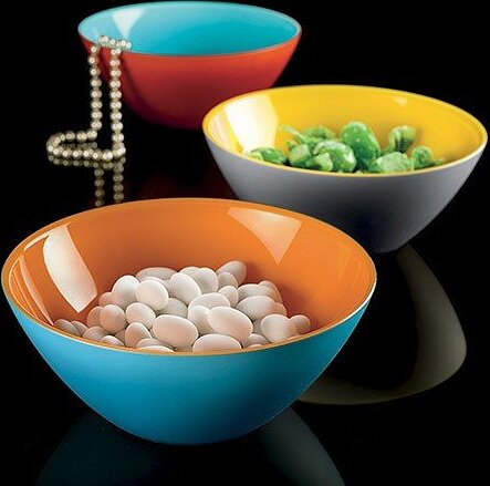 My Fusion Μπολ, 20 εκ., μαύρο-κίτρινο