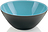 My Fusion Saladier 25 cm, noir et bleu