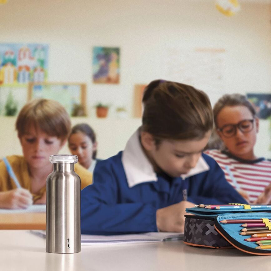 On The Go Bouteille Isotherme 330 ml, blanche