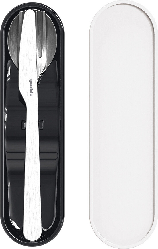 On The Go Set Pribora za Jelo s etuijem ružičasti 3 kom.