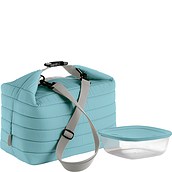 On The Go Thermal bag with container large blue