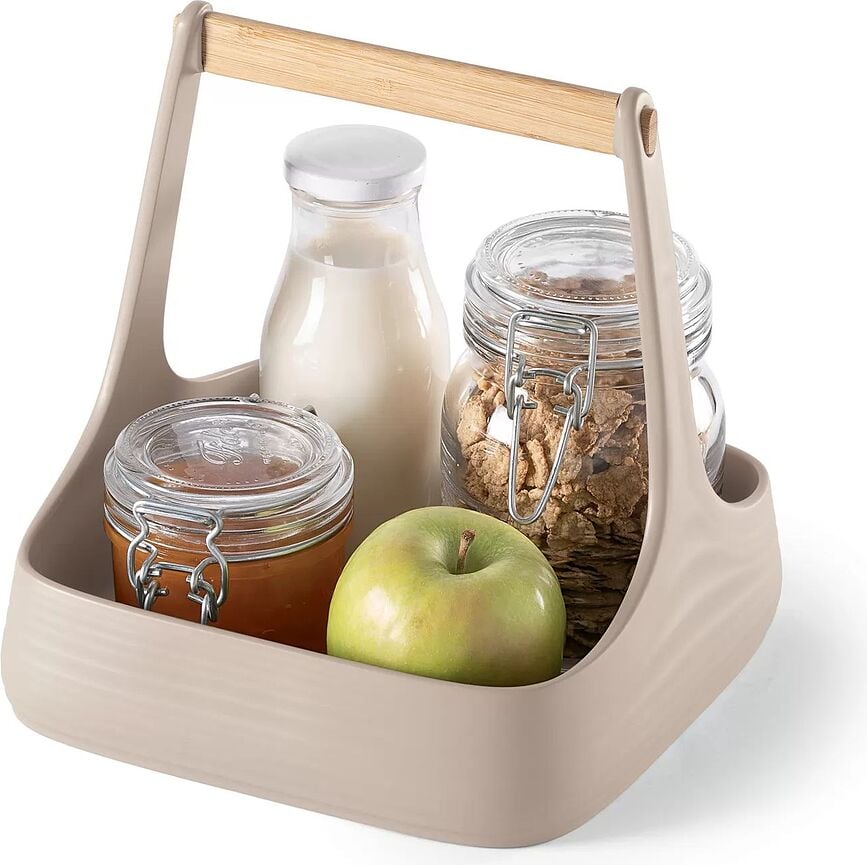 Organizador de Cocina Tierra, blanco lechoso