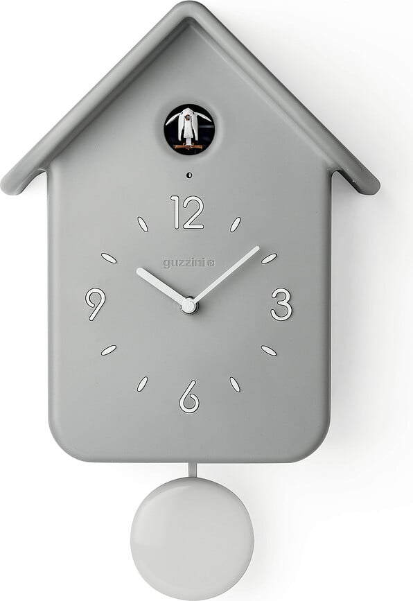 Reloj de Cuco QQ, gris claro