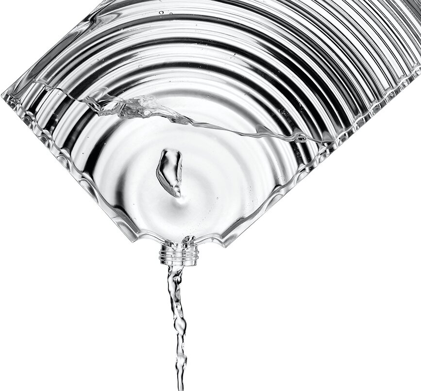 Ripples Boca za vodu prozirna