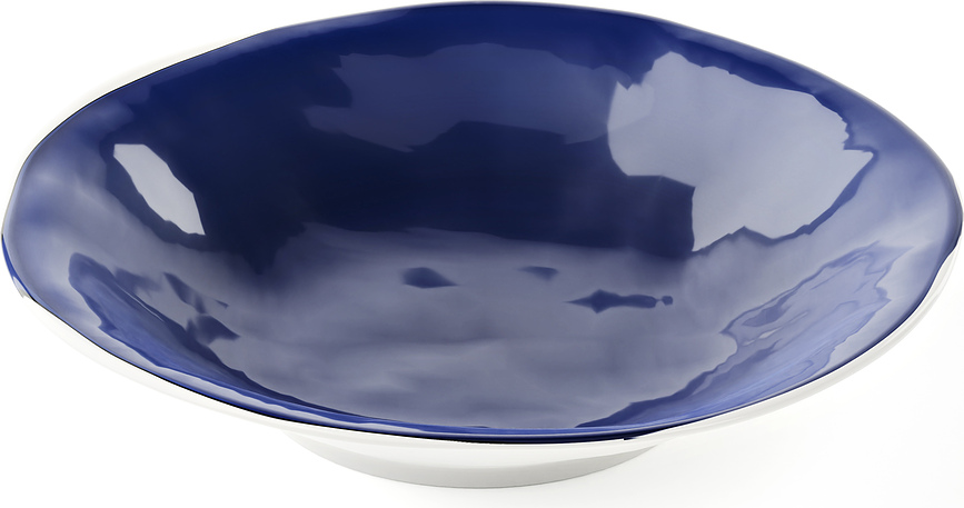 Riviera Assiette Creuse 25 cm, bleu marine
