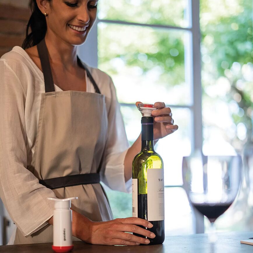 Save It Zamašek, vakuumski, za vino