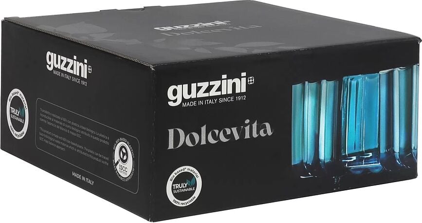 Servilletero de material reciclado Dolcevita, efecto nacarado