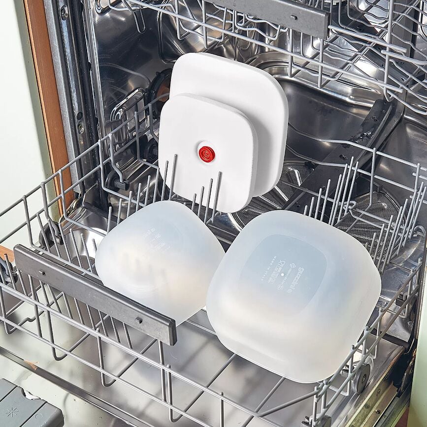 Set de Contenedores al Vacío Save It, con bolsas y bomba, 7 piezas