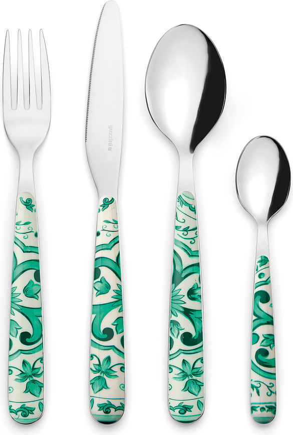 Set de tacâmuri Blues verde 24 el.