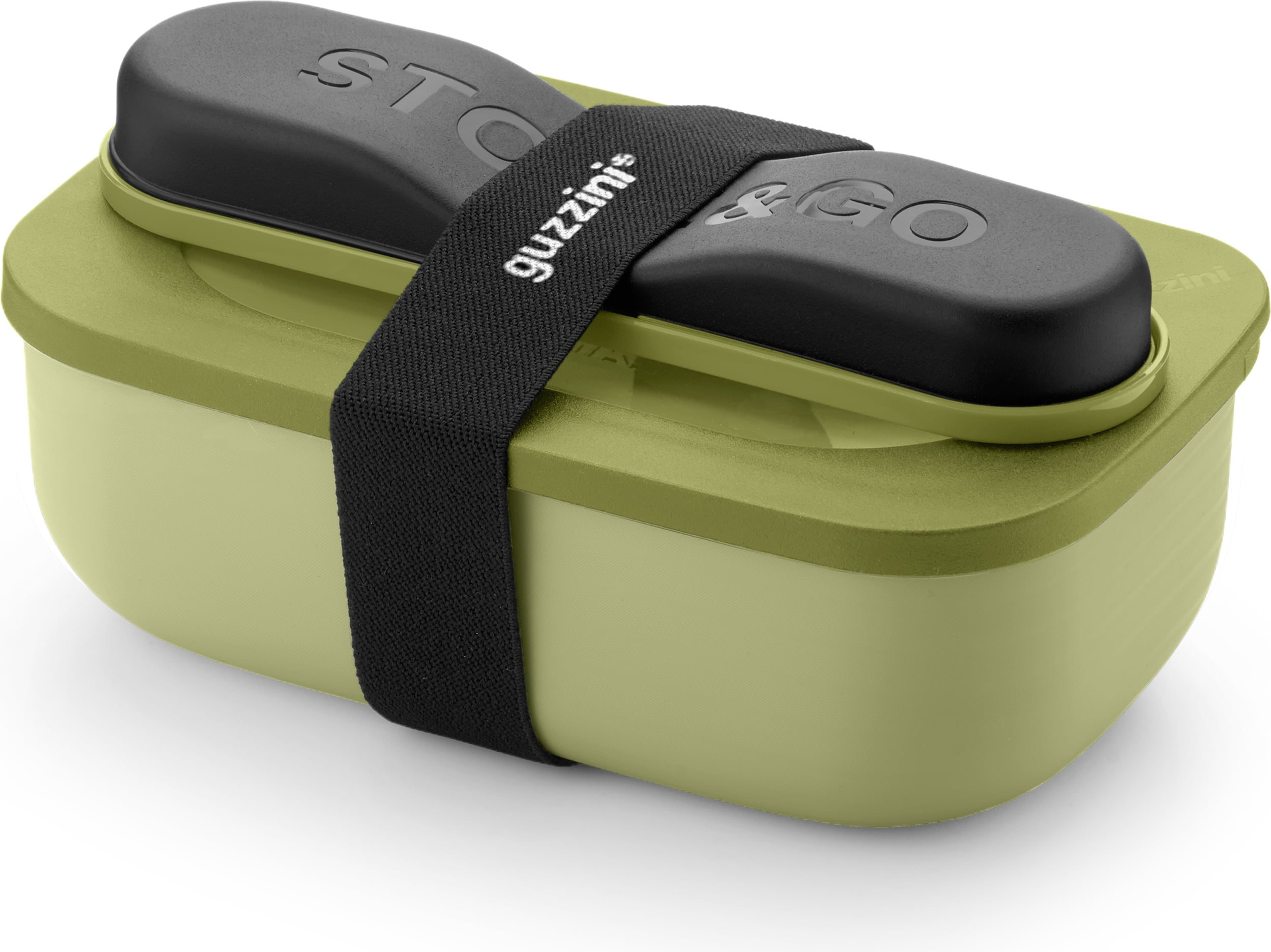 Store & Go Lunchbox 900 ml grün mit Besteck