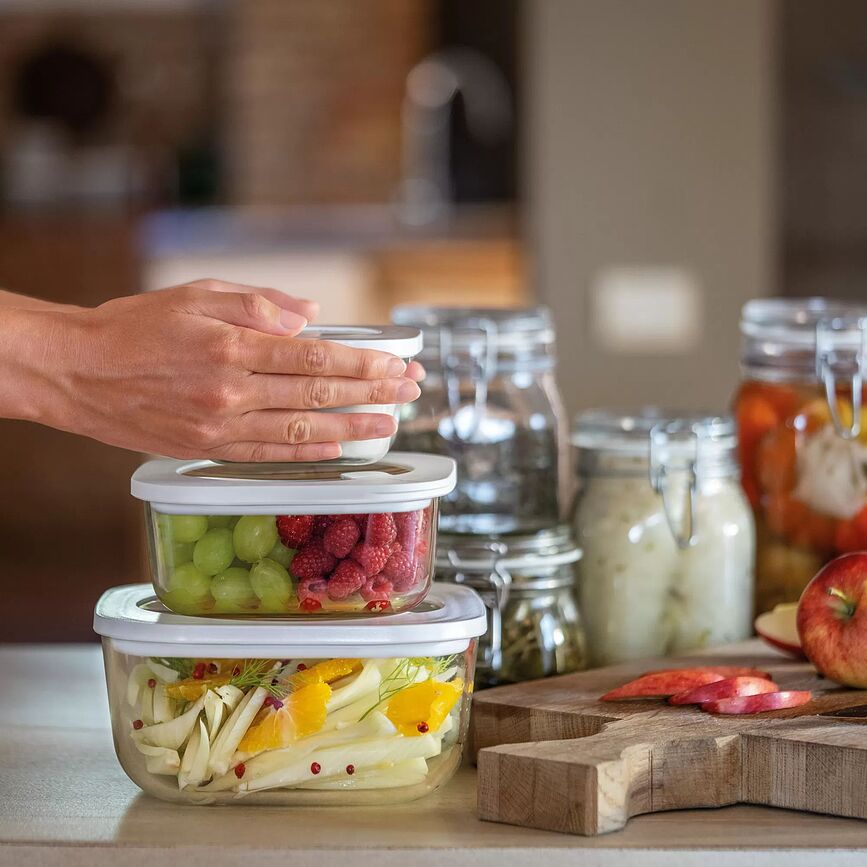 Store & More Boîte de Conservation, 965 ml, en verre