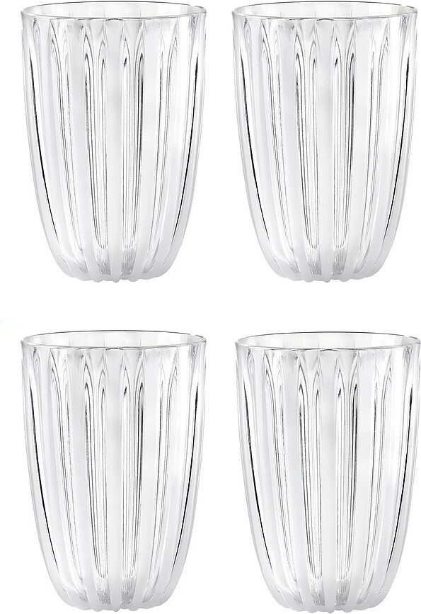 Tasses Dolcevita 470 ml, ambre, recyclées, lot de 4