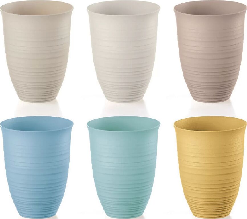 Tazas Tierra, 520 ml, 6 unidades