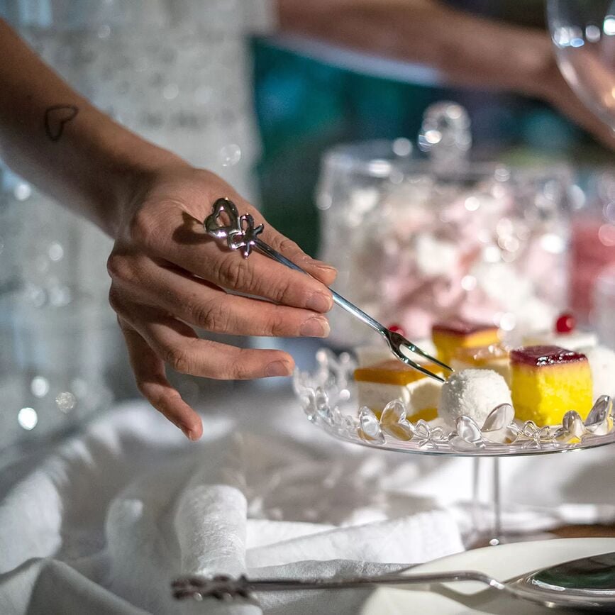 Tenedores de Aperitivo Love, 6 unidades