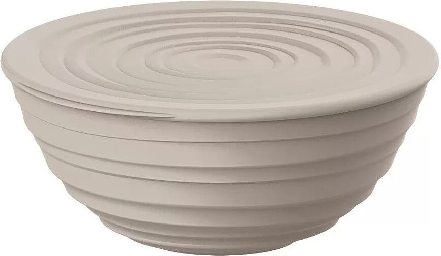 Tierra Bol avec couvercle, taille M, taupe