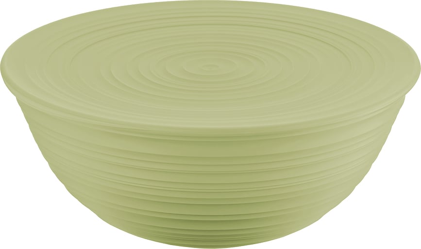 Tierra Bowl with lid XL light green