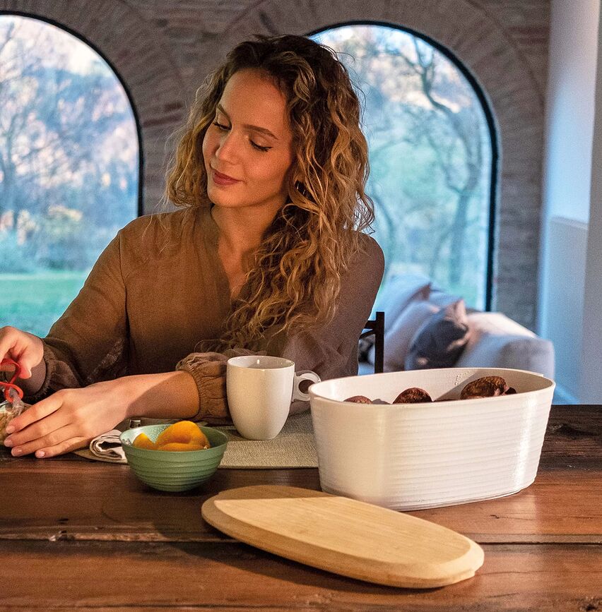 Tierra Κουτί Ψωμιού, ανακυκλωμένο, λευκό του γάλακτος