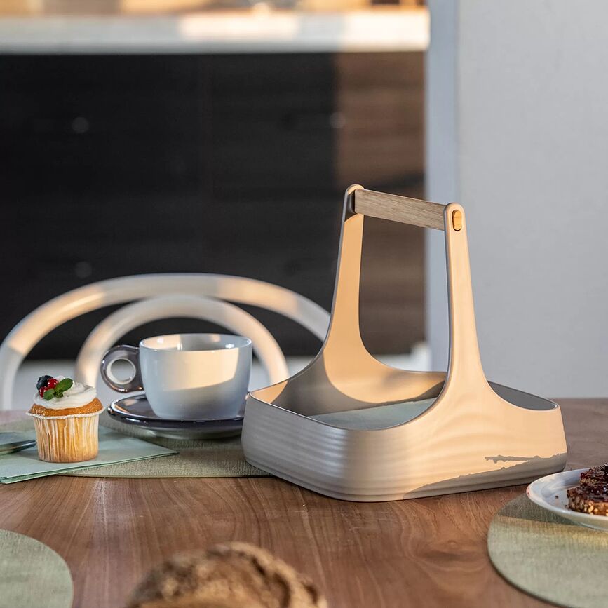 Tierra Organisateur de Cuisine, blanc laiteux