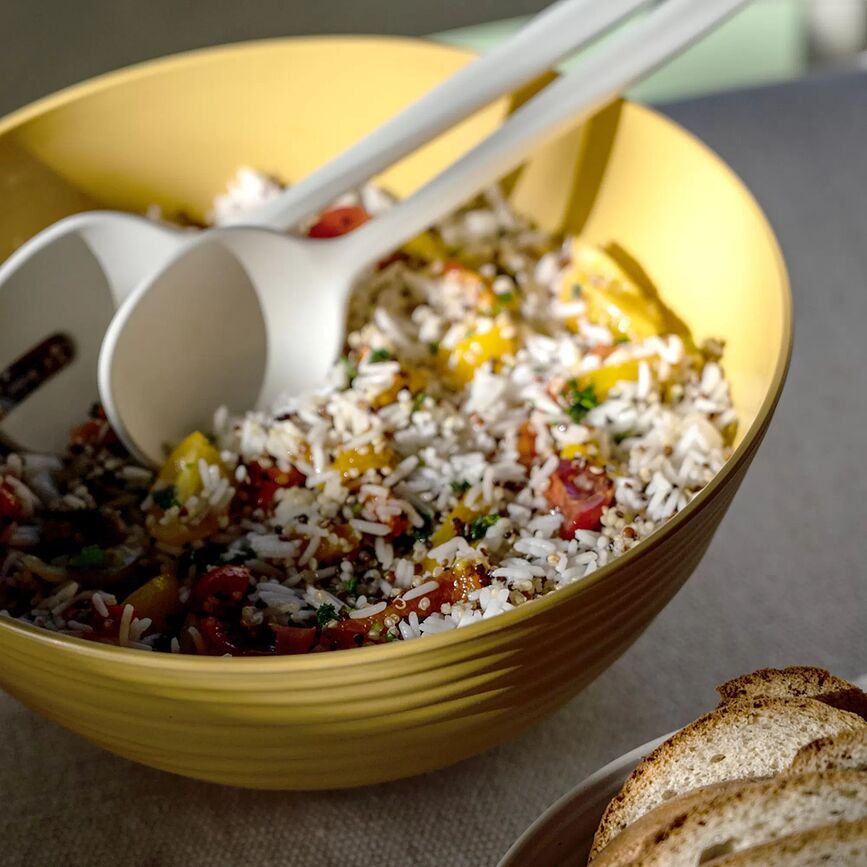 Tierra L Skleda s pokrovom, svetlo zelena