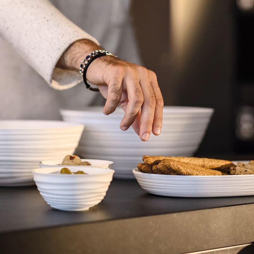 Tierra Zdjela mala mliječno bijela