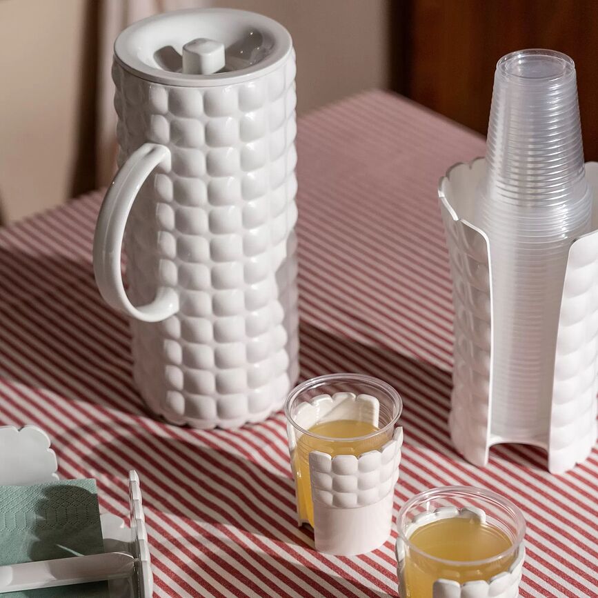 Tiffany Distributeur de Gobelets pour gobelets jetables, transparent