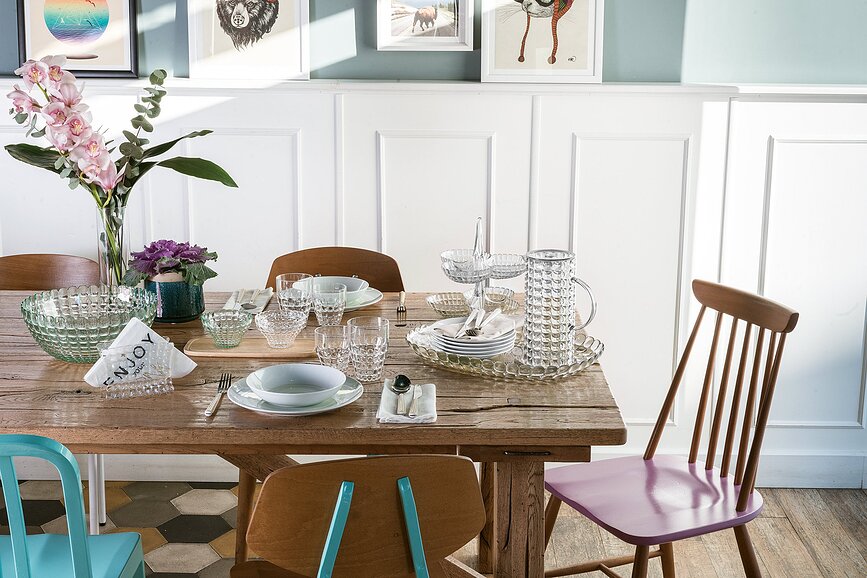 Tiffany Držač za salvete plavi